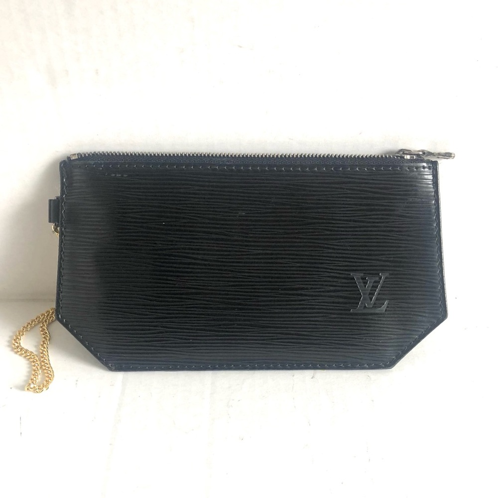 Louis Vuitton Black Epi Leather Pouch